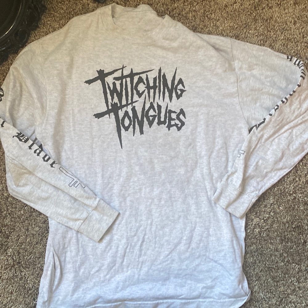 Twitching Tongues Long Sleeve Band Shirt